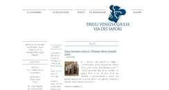 Desktop Screenshot of friuliviadeisapori.it